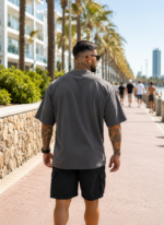 Keep Trying Heavyweight Oversized Tee - Image 4