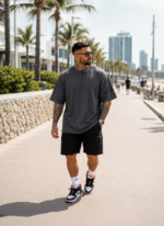 Keep Trying Heavyweight Oversized Tee - Image 8