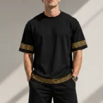 Royal Noir Luxe Co-Ord Set