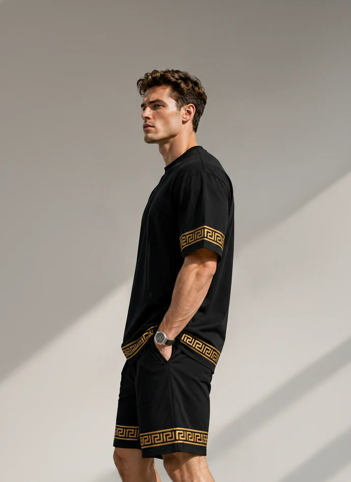 Royal Noir Luxe Co-Ord Set - Image 3