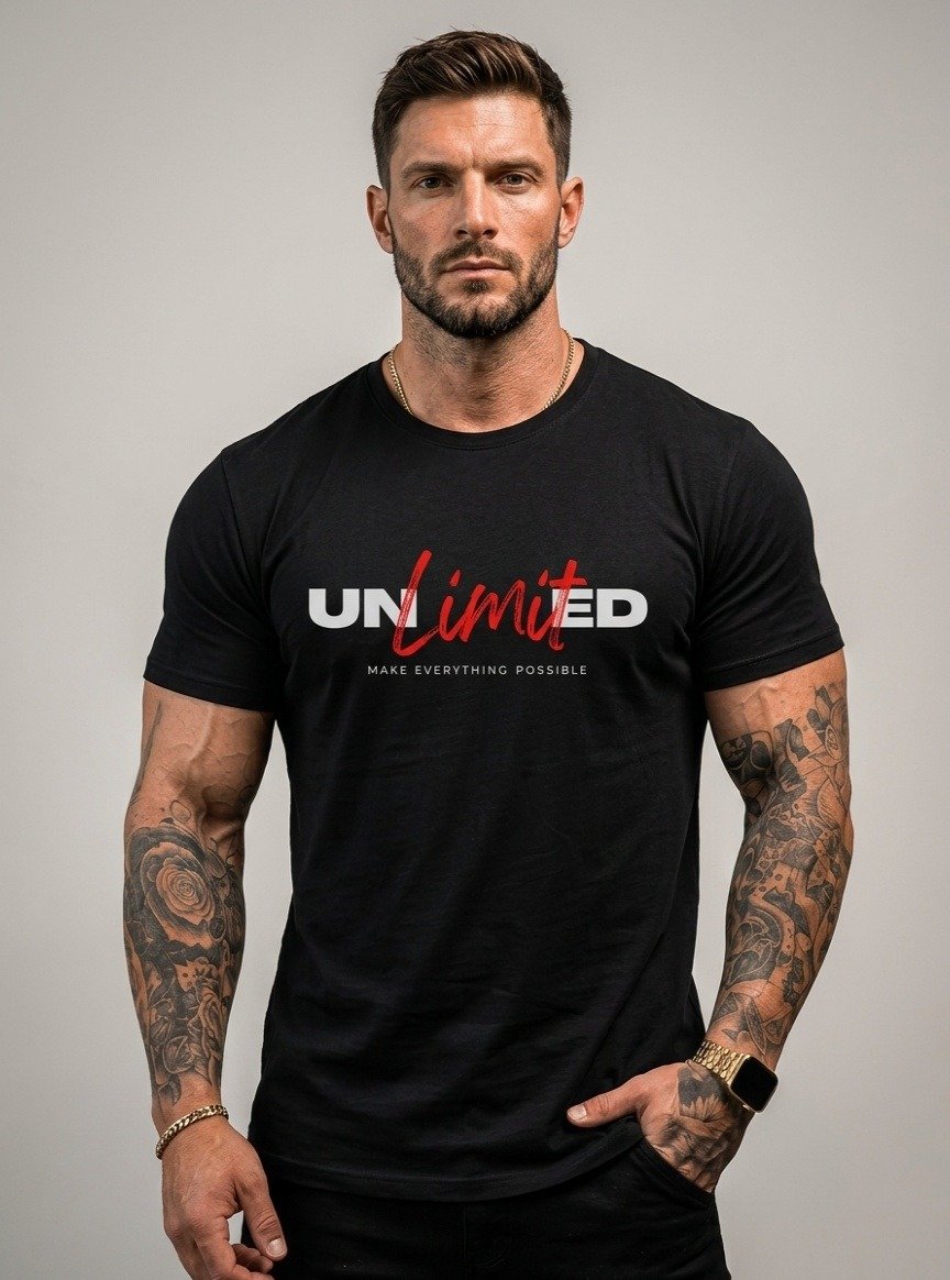 tryon_17_19_Unlimited_this_is_a_waist_up_s Beyond Limits Tee - Image 1