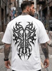 Inferno Tribal Back Print Tee