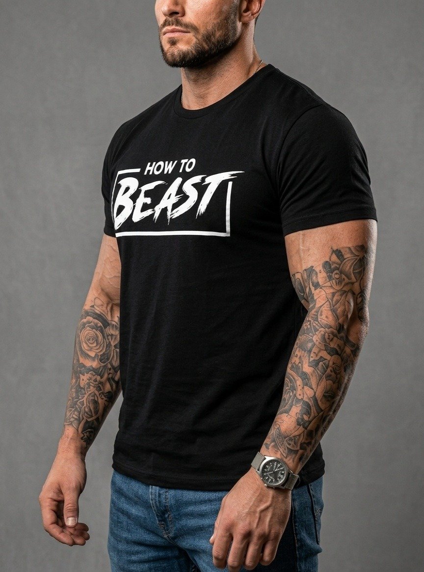 How To Beast Performance Tee - Image 3