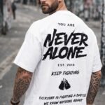 Never Alone Oversized Tee